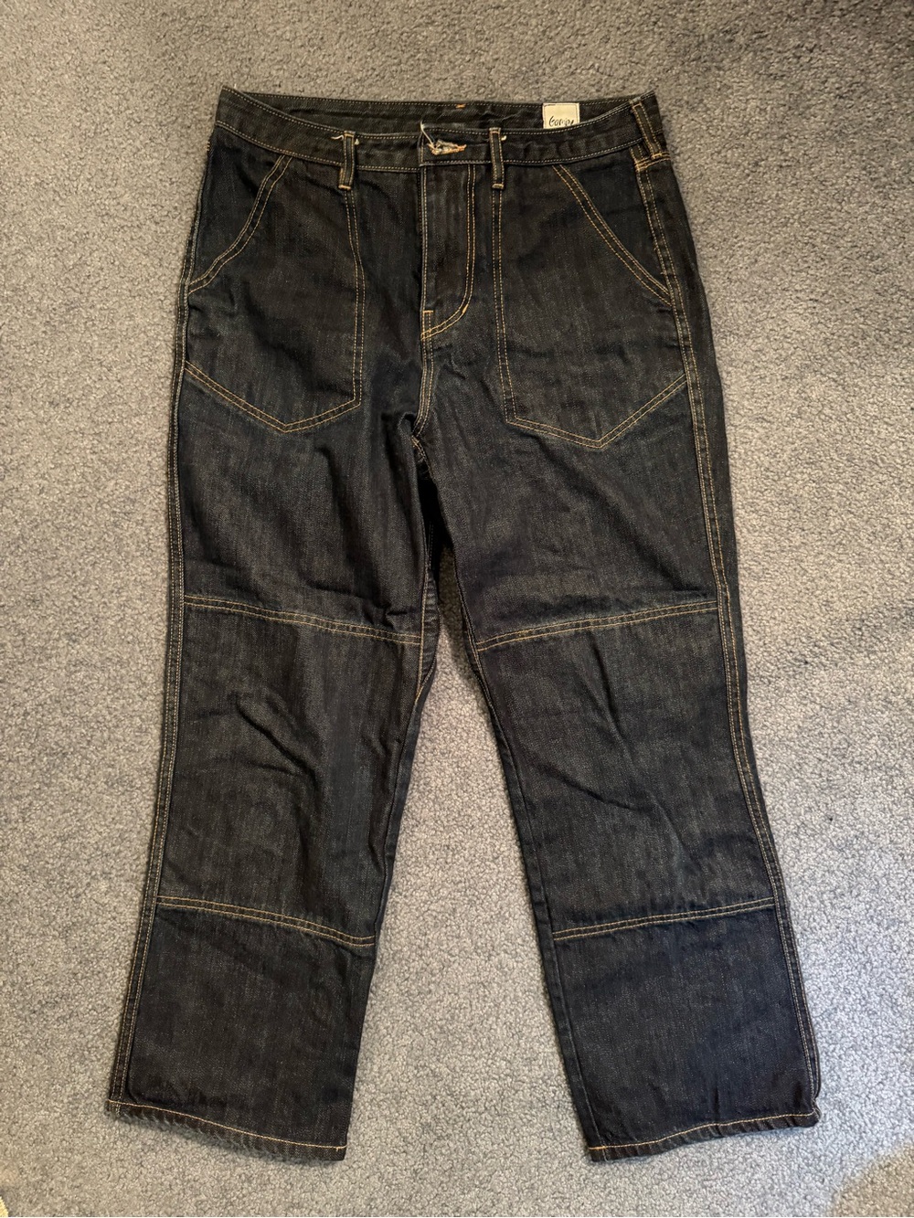 🌀Gamine Workwear Sargent Dungarees - Picture 7 of 7